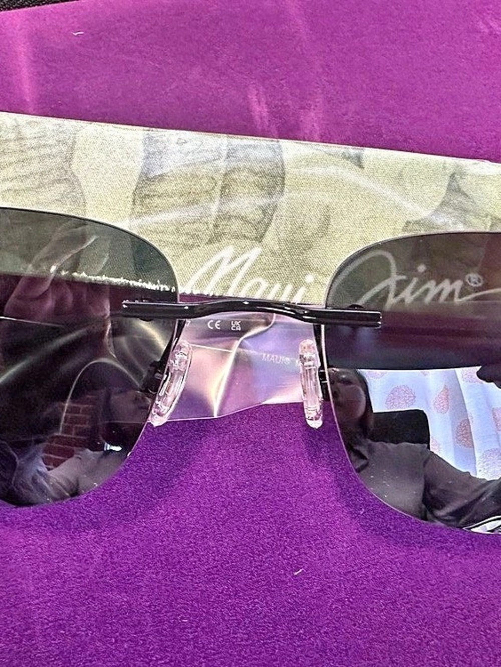 New Maui Jim Fair Winds Black Sunglasses